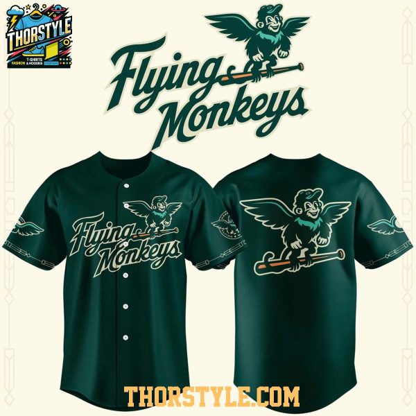 Greenwood Flying Monkeys In Emerald City 2026 Personalized Baseball Jersey