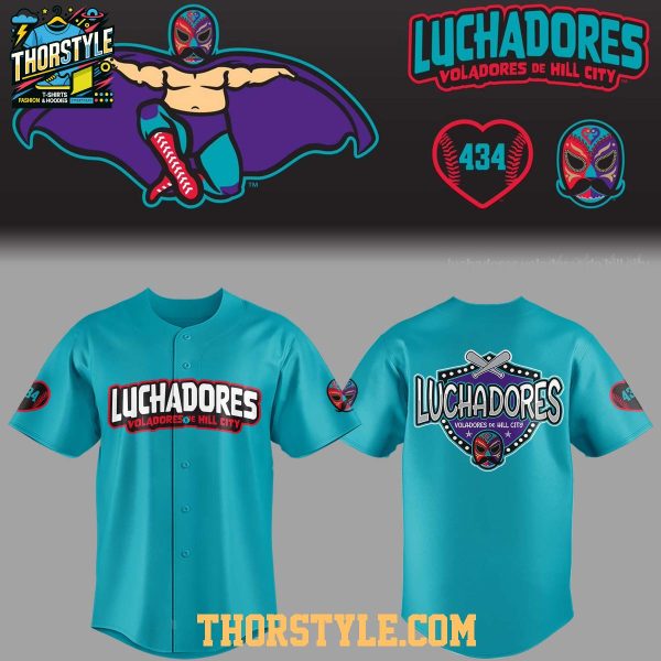 Hill City Howlers Luchadores Voladores De Hill City 2026 Baseball Jersey