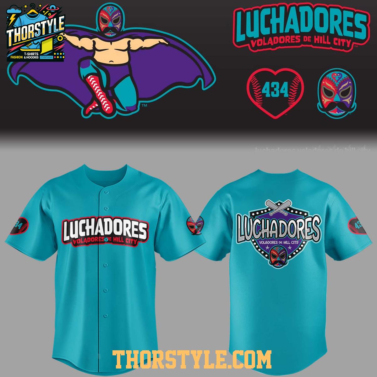 Hill City Howlers Luchadores Voladores De Hill City 2026 Baseball Jersey Hill City Howlers Luchadores Voladores De Hill City 2026 Baseball Jersey
