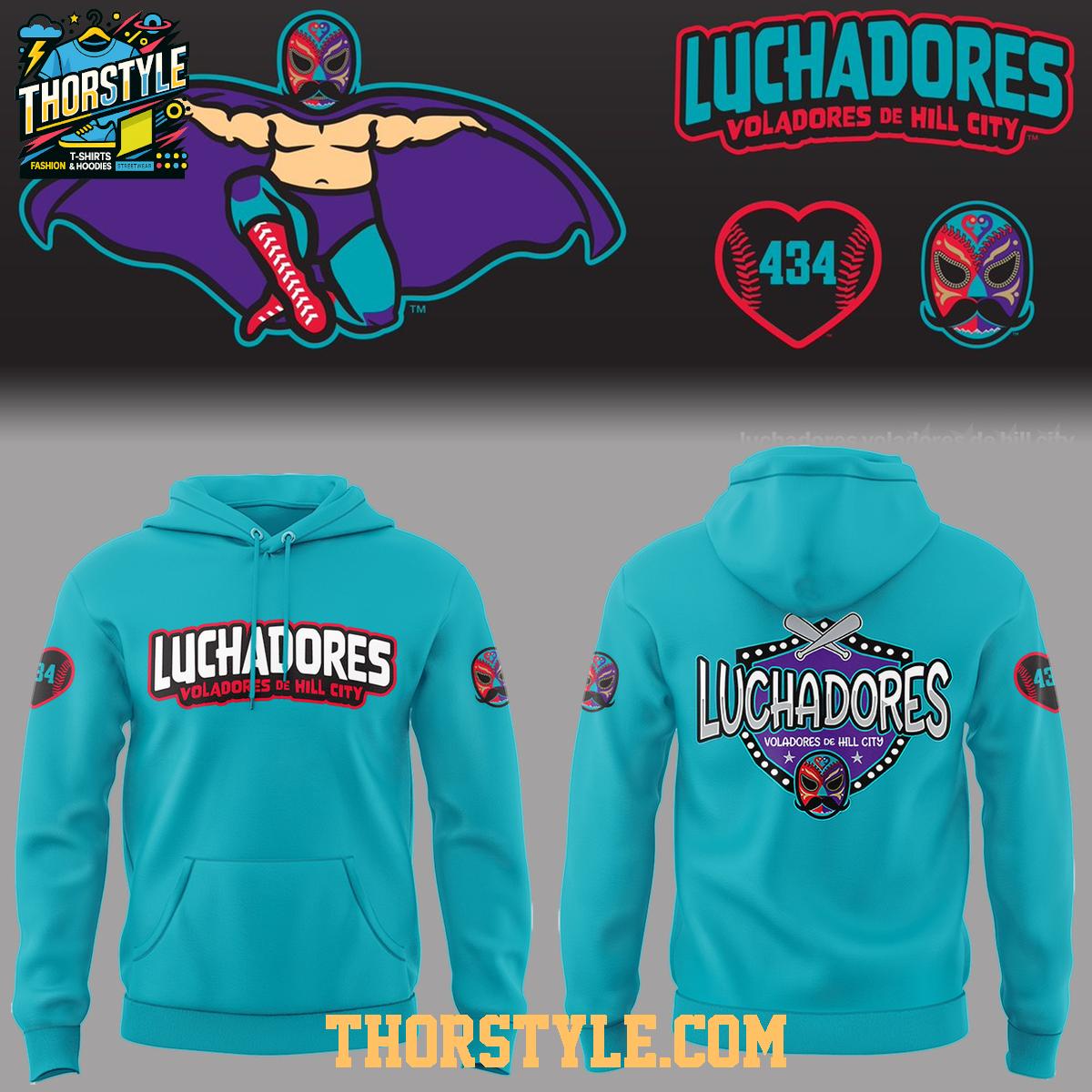 Hill City Howlers Luchadores Voladores De Hill City Hoodie Shirts 2026 Hill City Howlers Luchadores Voladores De Hill City Hoodie Shirts 2026