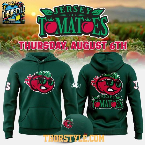 Jersey Shore BlueClaws x Jersey Tomatoes 2026 Saucy Night Hoodie