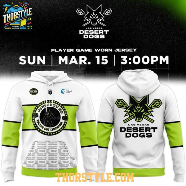 Las Vegas Desert Dogs 2026 Tucker Out Night Hoodie Shirts