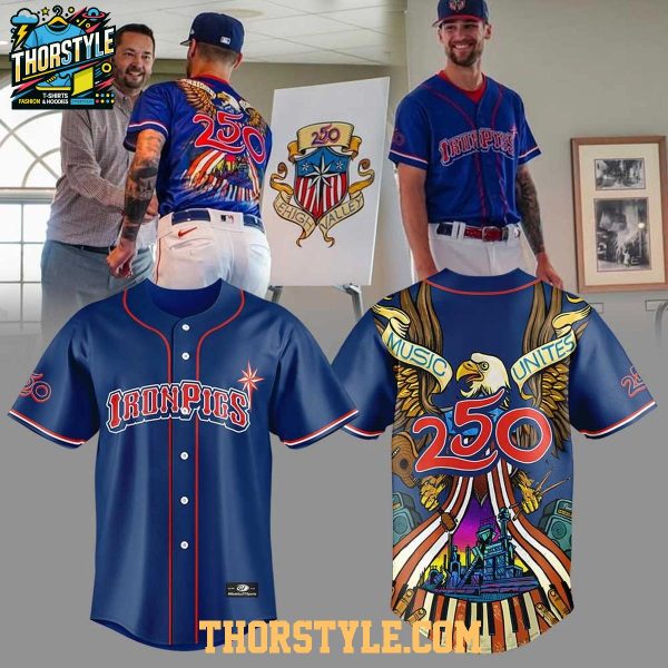 Lehigh Valley IronPigs America’s 250th Anniversary 2026 Liberty Ignited Baseball Jersey
