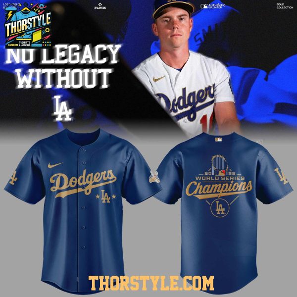 Los Angeles Dodgers 2026 Gold Collection World Series Champs Jersey