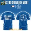 Los Angeles Dodgers First Responders Night x MLB Game Hoodie Shirts