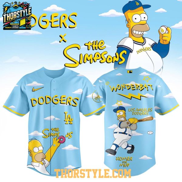 Los Angeles Dodgers The Simpsons 2026 Night Baseball Jersey
