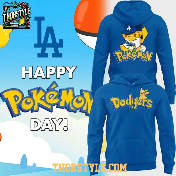 Los Angeles Dodgers x Happy Pokemon Day 2026 Hoodie T-Shirt