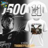 Los Angeles Kings Anze Kopitar Achieving 1500 Games 2026 Hoodie Shirts