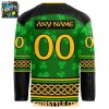 Macon Mayhem x St. Patrick's Day 2026 Celebrate Personalized Hockey Jersey