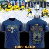 Michigan Wolverines Hockey 2026 Big Ten Tournament Champions Hoodie T Shirt