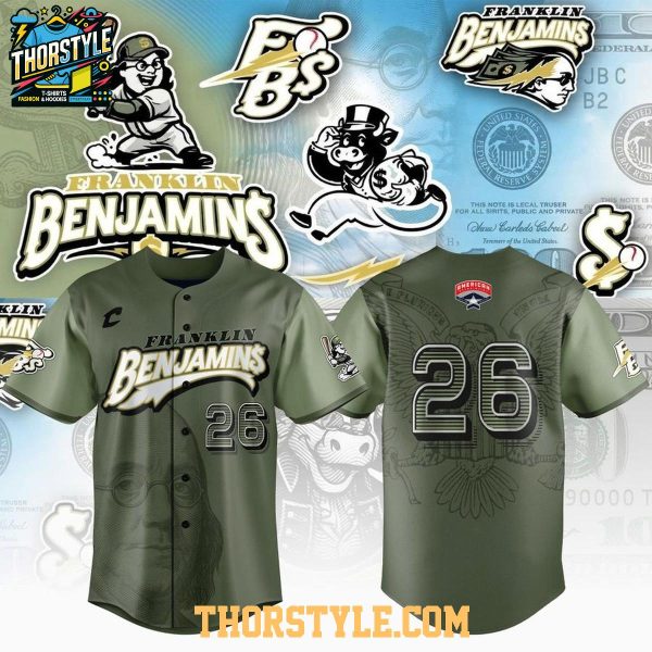 Milwaukee Milkmen Franklin Benjamins 2026 Night Personalized Baseball Jersey