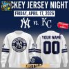 NY Yankees x Hockey Jersey Night 2026 Hoodie T Shirt