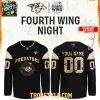 Minnesota Wild Fourth Wings Night 2025 Dark Personalized Hockey Jersey