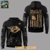 Nashville Predators Salute To Service 2026 Night Hoodie T Shirt
