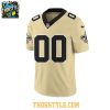 New Orleans Saints Gameday Gold 2026 Personalized Football Jersey