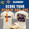 New York Knicks Dunkin' x Knicks Win 2026 Game Night Hoodie T Shirt