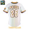 New York Mets Pride Night 2026 Personalized Baseball Jersey