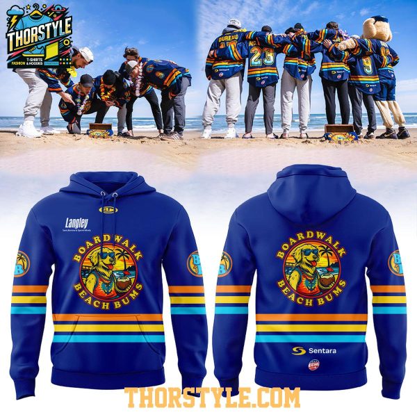 Norfolk Admirals Boardwalk Beach Bums Night 2026 Hoodie T-Shirt