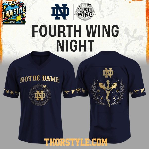 Notre Dame Fighting Irish Fourth Wing Night 2026 Football Jersey