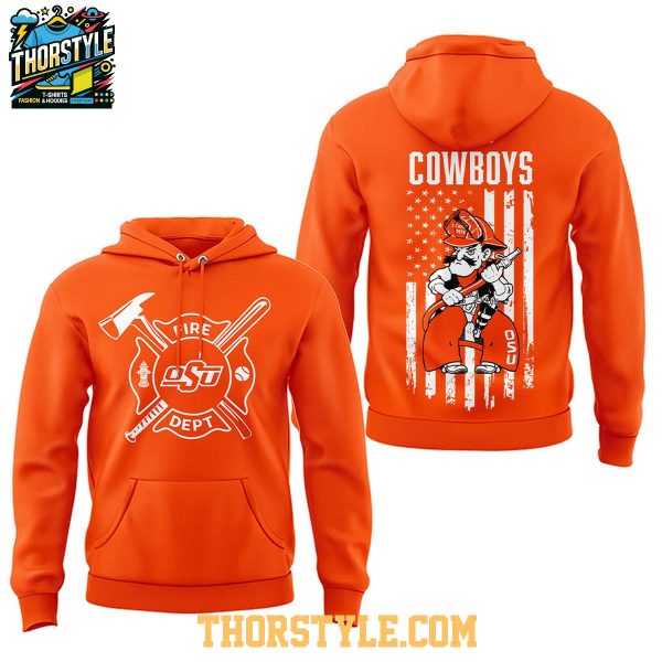 Oklahoma State Cowboys Firefighters Baseball Night 2026 Hoodie T-Shirt