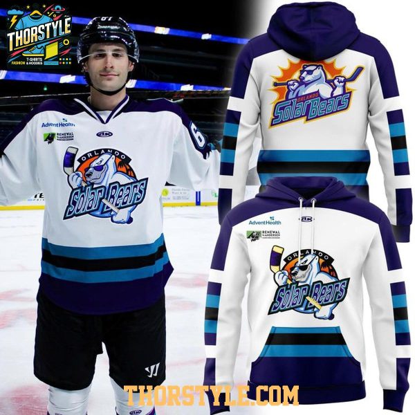 Orlando Solar Bears x Replica Throwback 2026 Night Hoodie T-Shirt