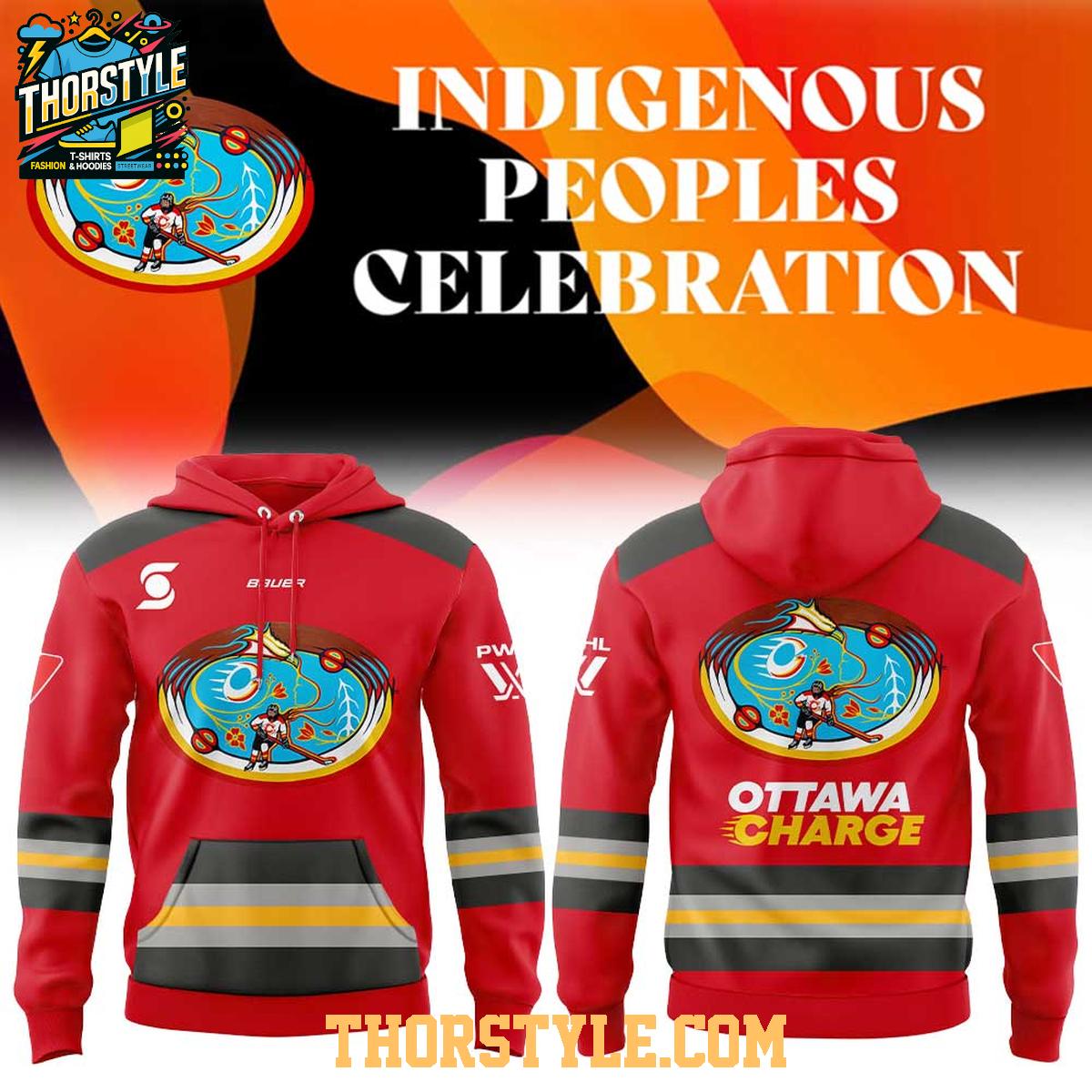 Ottawa Charge Indigenous Peoples 2026 Unity Game Night Hoodie T-Shirt Ottawa Charge Indigenous Peoples 2026 Unity Game Night Hoodie T-Shirt