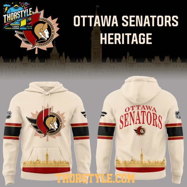Ottawa Senators Heritage Classic Night 2026 Celebrate Hoodie Shirts