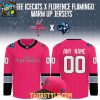Bloomington Bison Pink In The Rink 2026 Personalized Hockey Jersey