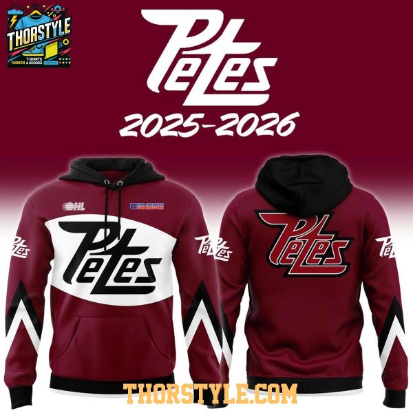 Peterborough Petes 2025-2026 New Season Celebration Hoodie T-Shirt