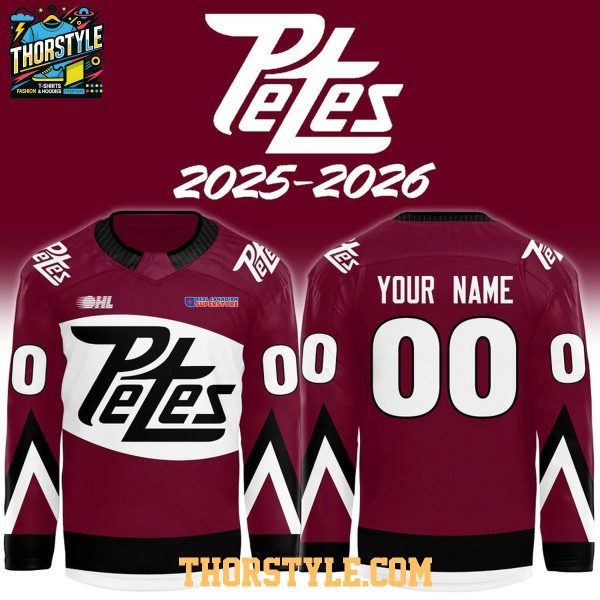 Peterborough Petes 2025-2026 New Season Celebration Personalized Hockey Jersey