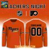 Philadelphia Flyers Teacher Appreciation Night 2026 Personalized Hockey Jersey
