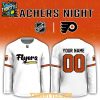 Philadelphia Flyers Teacher Appreciation Night 2026 Personalized Hockey Jersey