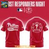 Philadelphia Phillies First Responders Night x MLB Game Hoodie Shirts