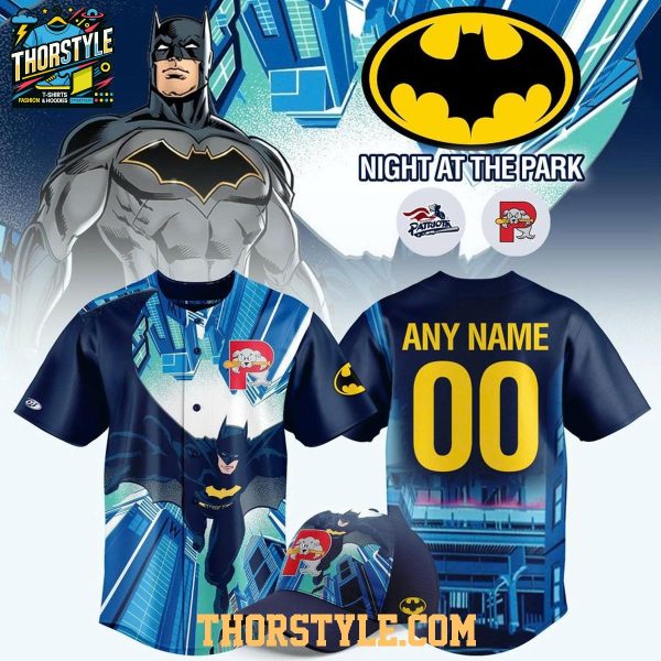Portland Sea Dogs 2026 Batman Night DC Comics Baseball Jersey