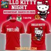 Portland Trail Blazers x Hello Kitty Amazing Night 2026 Hoodie T Shirt