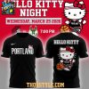 Portland Trail Blazers x Hello Kitty Amazing Night 2026 Hoodie T Shirt