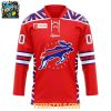 Rochester Americans NFL Bills 2026 Game Day Personalized Hockey Jersey