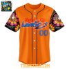 Rocket City Trash Pandas Rawlings Orange Lunaticos 2026 Baseball Jersey