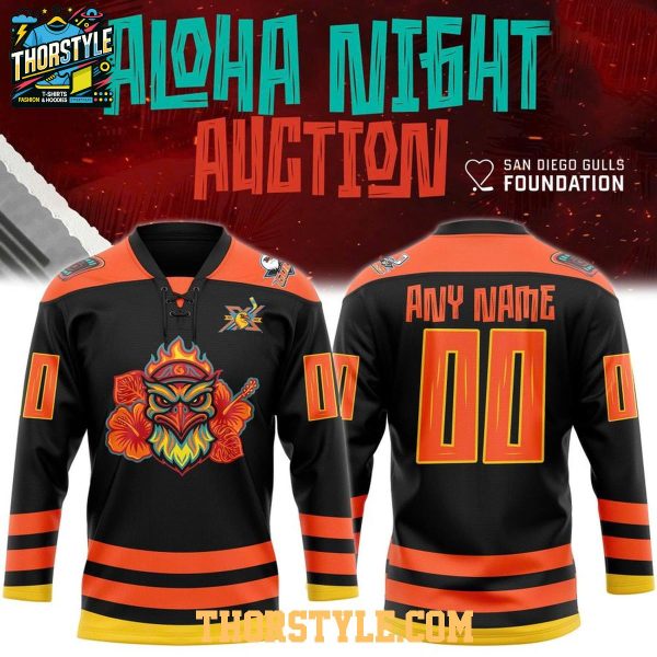 San Diego Gulls Aloha Night Celebration 2026 Personalized Hockey Jersey