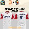 San Francisco Giants Korean Heritage Night 2026 Jung Hoo Lee Hoodie