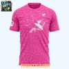 San Jose Sharks 2026 Barbie Game Night Hoodie T Shirt All Hot Pink