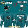 San Jose Sharks Peanuts 2026 Game Night Snoopy Hoodie T Shirt