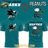 San Jose Sharks Peanuts 2026 Game Night Snoopy Hoodie T Shirt