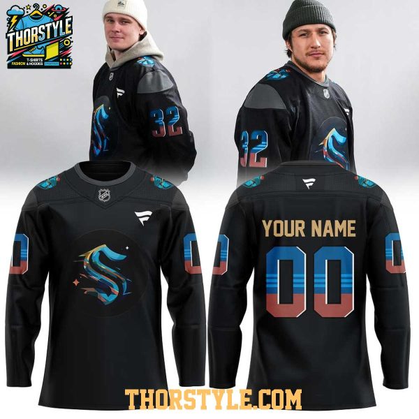 Seattle Kraken x Black History Night 2026 On Ice Personalized Hockey Jersey