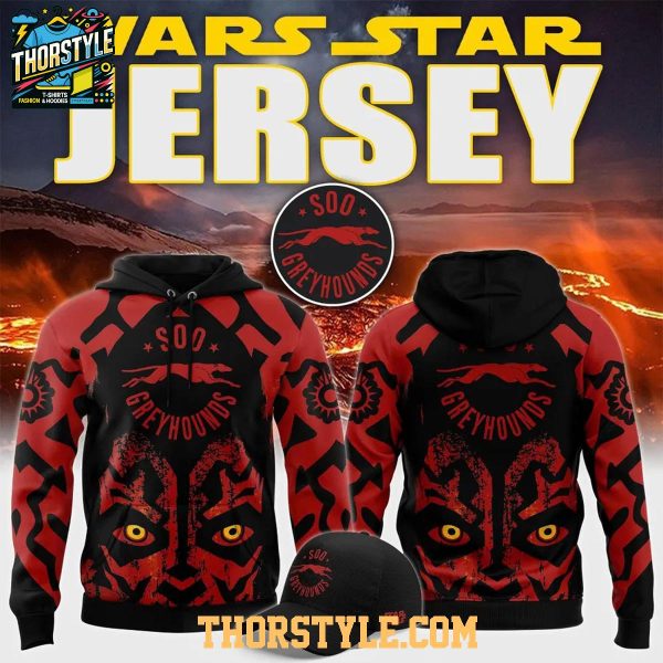 Soo Greyhounds Star Wars 2026 Night Celebration Hoodie T-Shirt