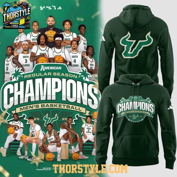South Florida Bulls Regular Season Champions 2026 Celebration Hoodie T-Shirt