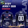 Straubing Tigers 2026 Playoff Uniform Personalized Hockey Jersey