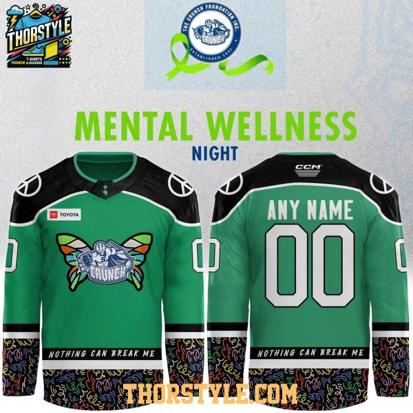 Syracuse Crunch Mental Wellness Night 2026 Personalized Hockey Jersey