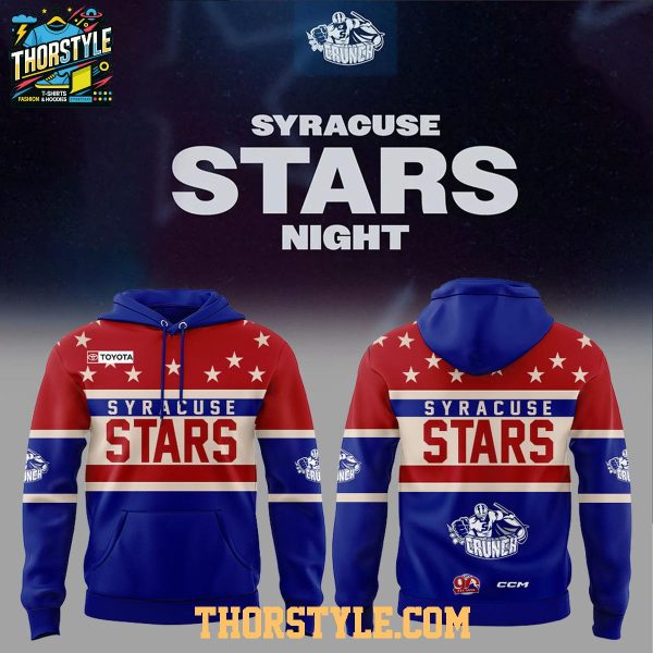 Syracuse Crunch Syracuse Stars Night History 2026 Hoodie T-Shirt