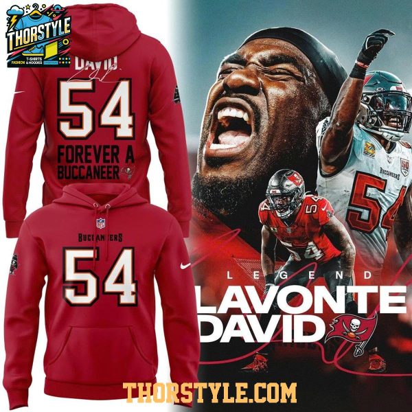 Tampa Bay Buccaneers Lavonte David Forever a Buccaneer 2026 Hoodie Shirt